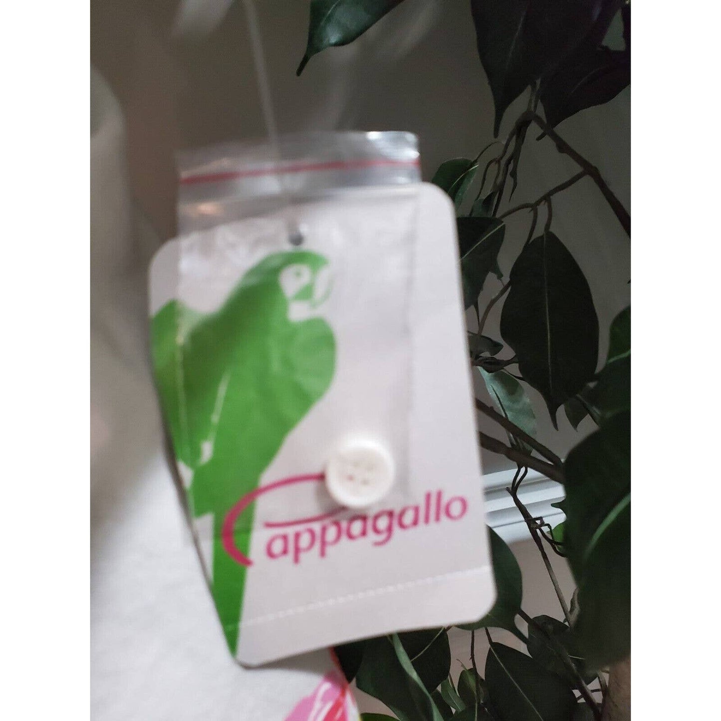 Cappagallo Women White Cotton Short Sleeve Shirt (M) & Trouser (S) 2 Piece Suit