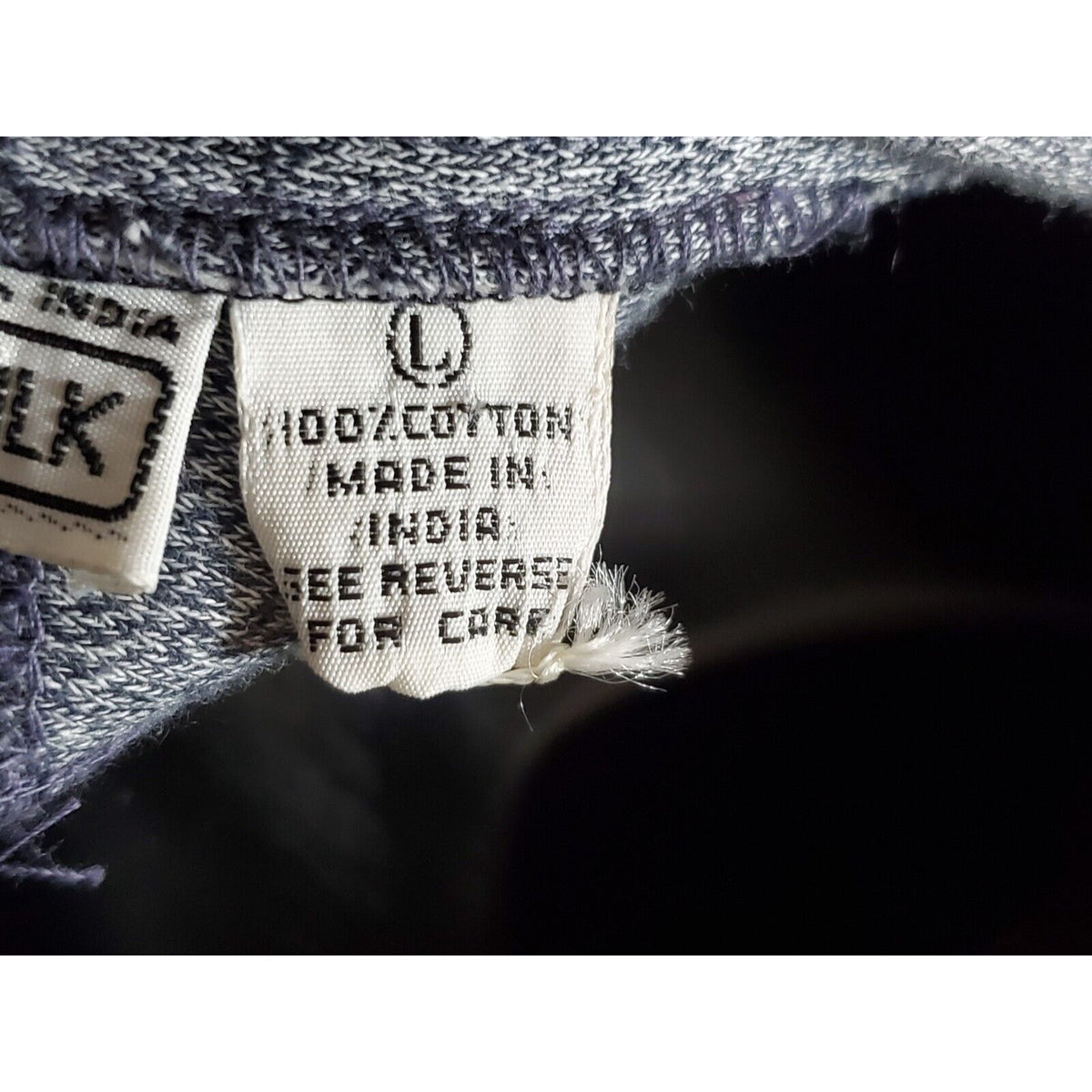 Royal Silk Womens Gray Single Breasted Top & Drawstring Trousers 2 Pcs Set Large