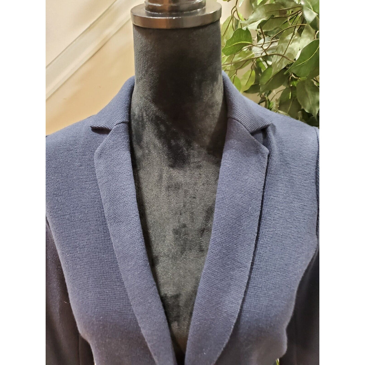 Banana Republic Women's Navy Single Breasted One Button Blazer Jacket Size S