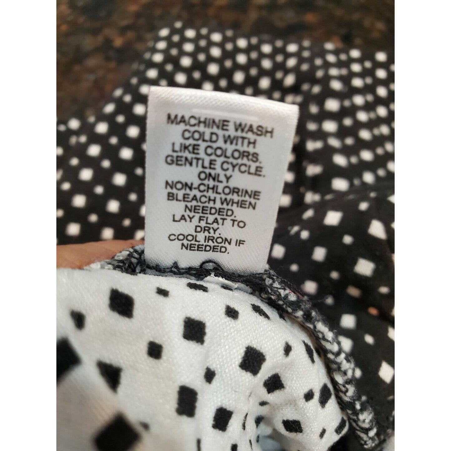 Women's Black & White Dotted Rayon Fancy Capri Pants Plus Size