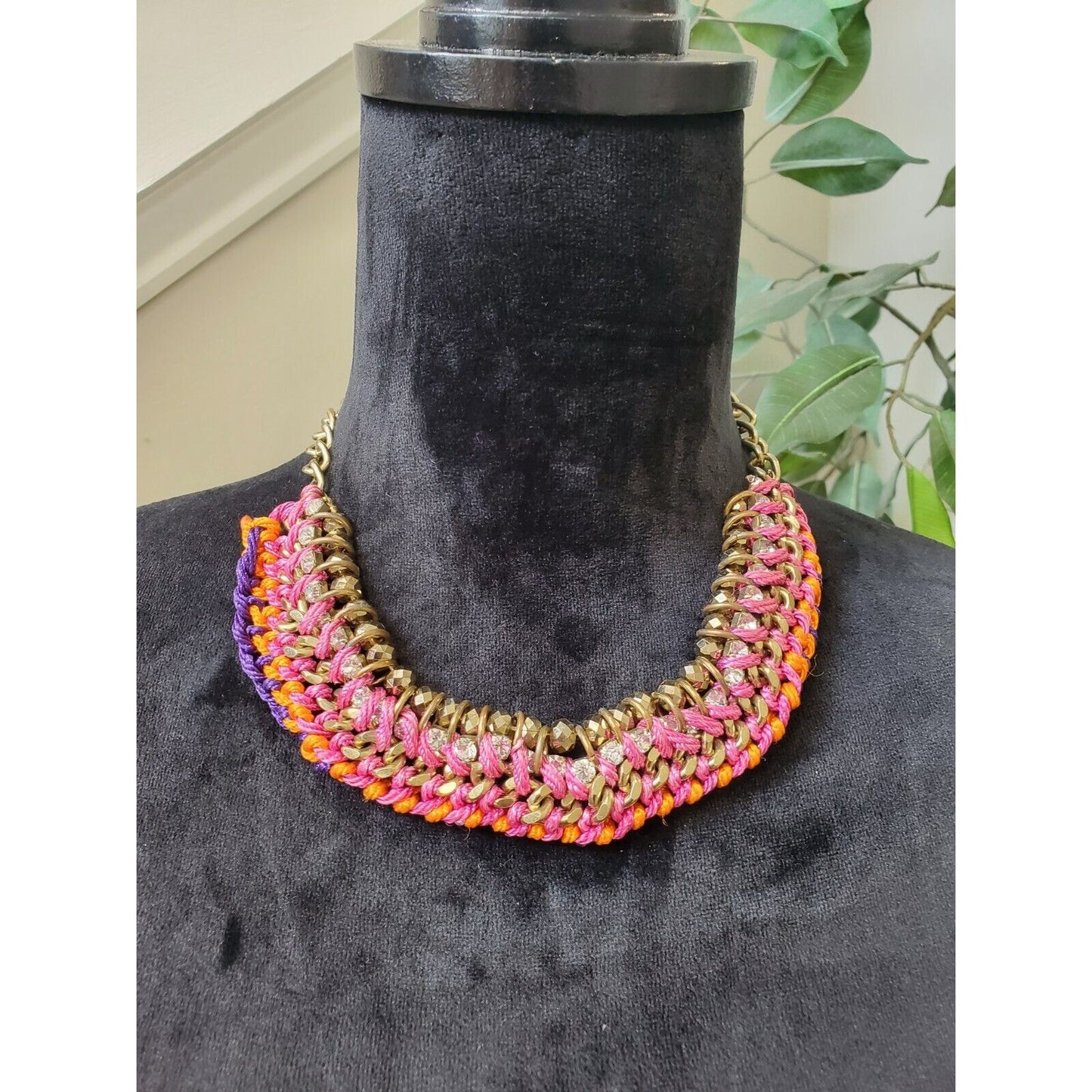 Women's Colorful Fashion Ethnic Beads Collar Choker Necklace
