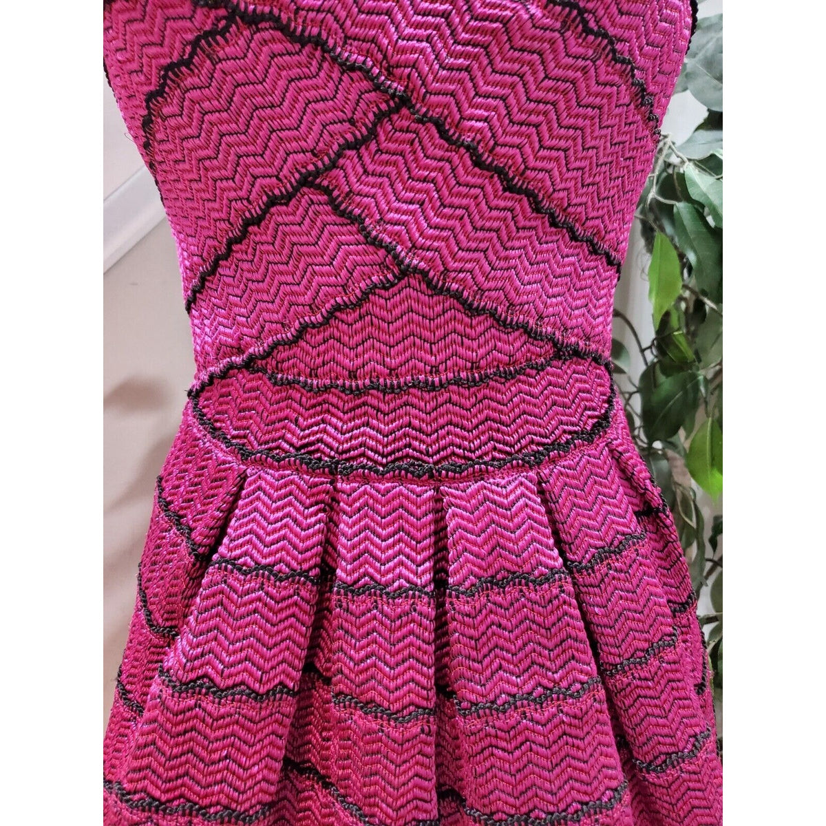 Blvd Collection Women Purple Polyester Off The Shoulder Knee Length Dress Size S