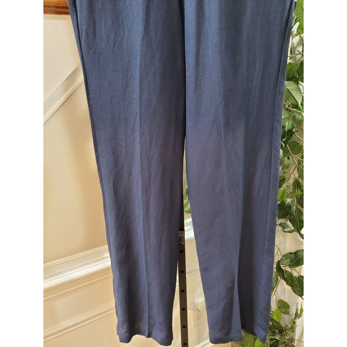 Mojito Collection Men's Blue Linen Blend Straight Fit Dress Pant Size 34W/32L