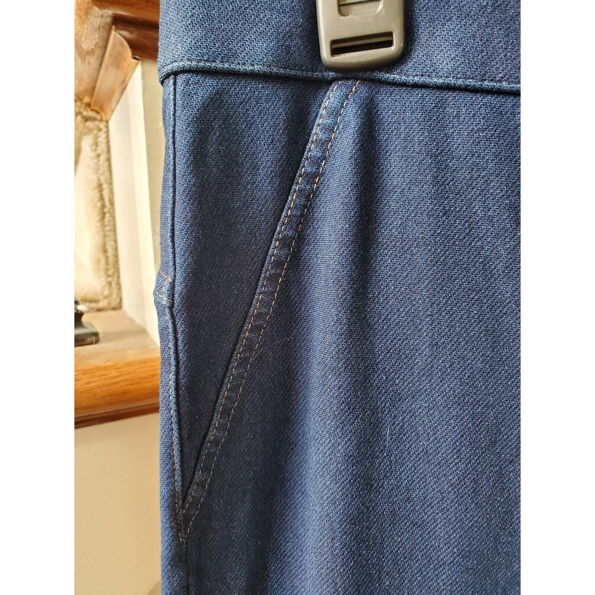 Nordstrom Womens Blue Denim Cotton Comfort Waist Leggings Jeans Pant Size Medium