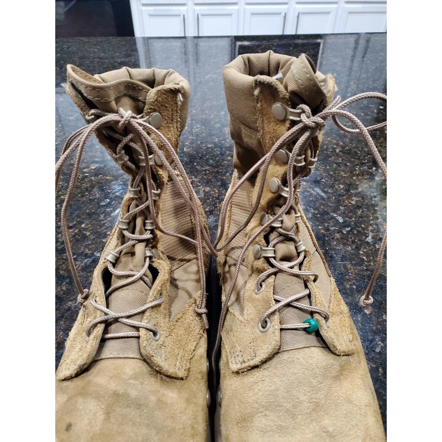 Vibram Brown High Top Safety Toe Ultra-light Combat Boots Military Boots Size 9