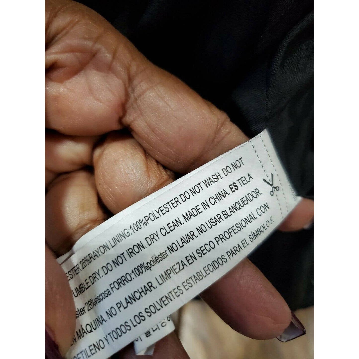 Forever 21 Women's Black Lined Polyester Double Breasted Casual Blazer Size S