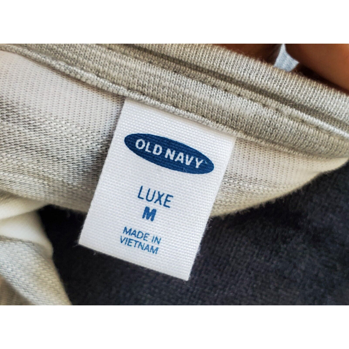 Old Navy Women's Gray Rayon Round Neck Long Sleeve Casual Top Shirt Size Medium