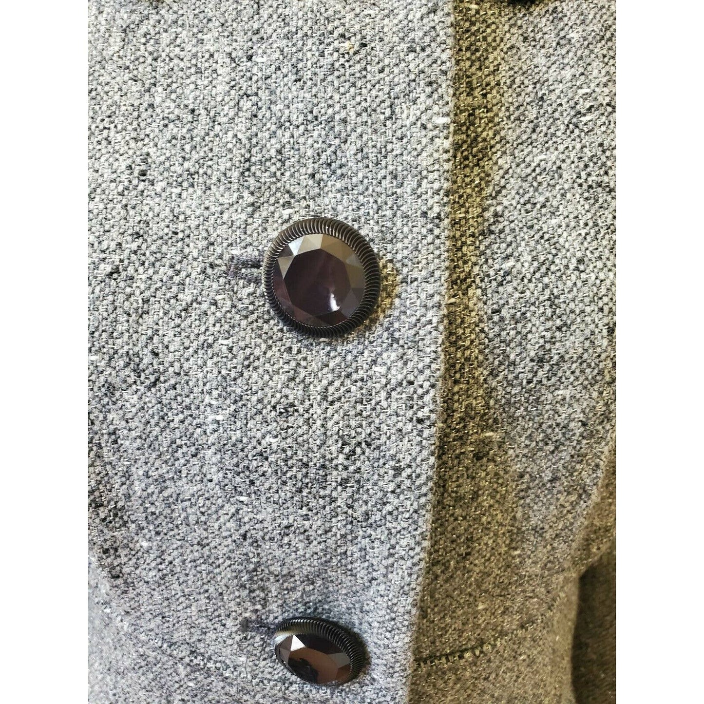 CC Club Original Women's Career Gray Wool Blend Blazer. Fits a Small