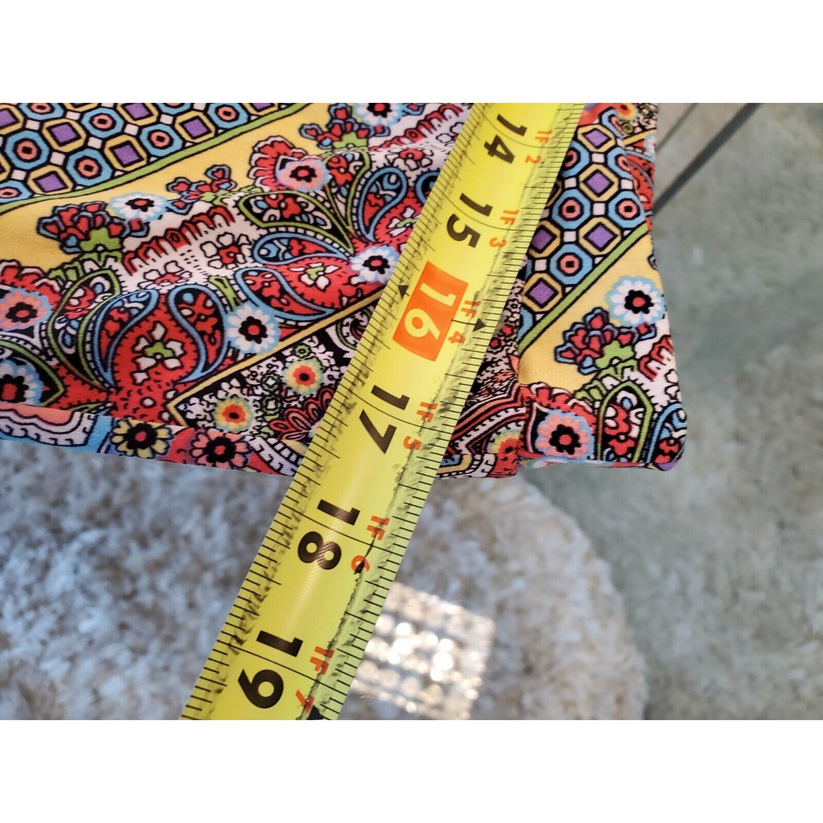 Cha Cha Vente Women's Multicolor Polyester Comfort Waist Palazzo Pant Size 2X