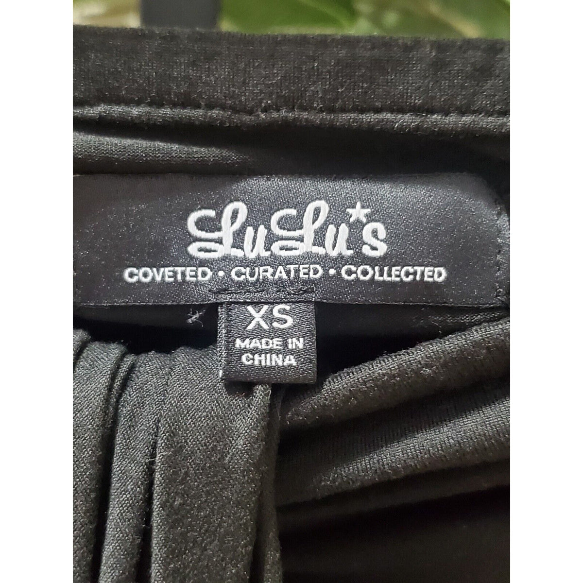 Lulu’s Women's Black Solid Polyester Scenic Drive Midi Skirt Size X-Small