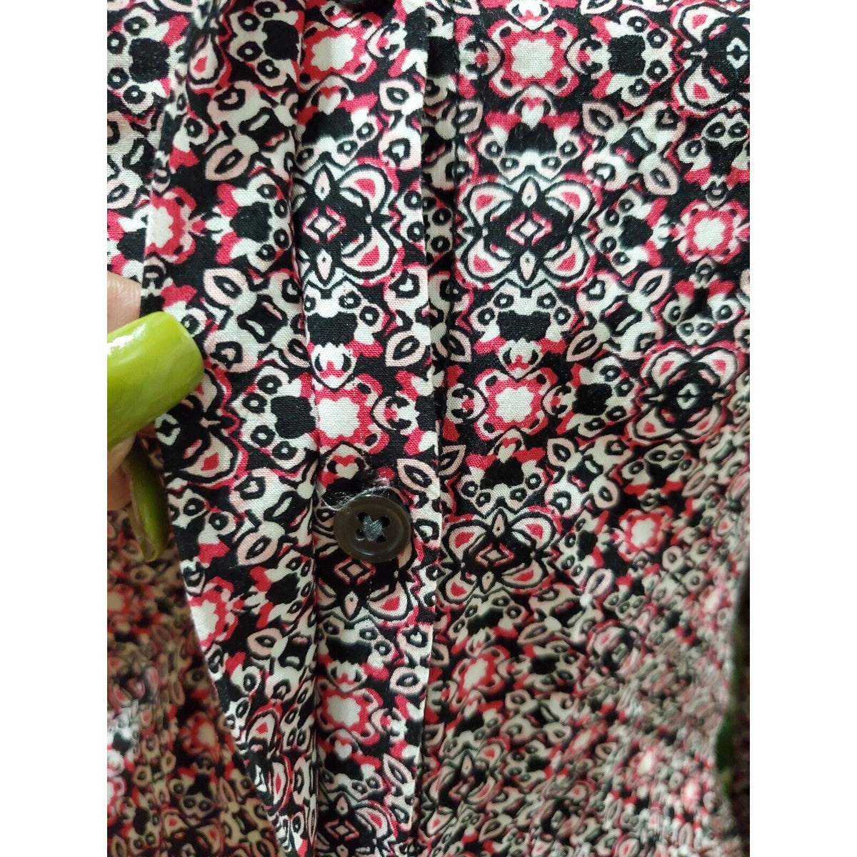Gap Women Multicolor Rayon Sweetheart Neck Long Sleeve Casual Romper Size Small