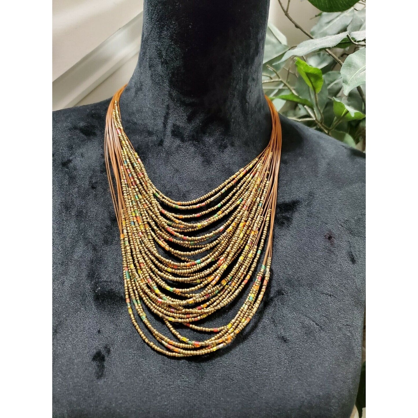 Multi-Layer Colorful Beads Bohemian Style Necklace