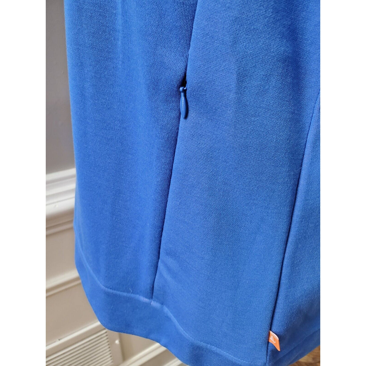 Orvis Womens Blue Polyester Sleeveless Full Zip Front Casual Jacket Vest Size XL
