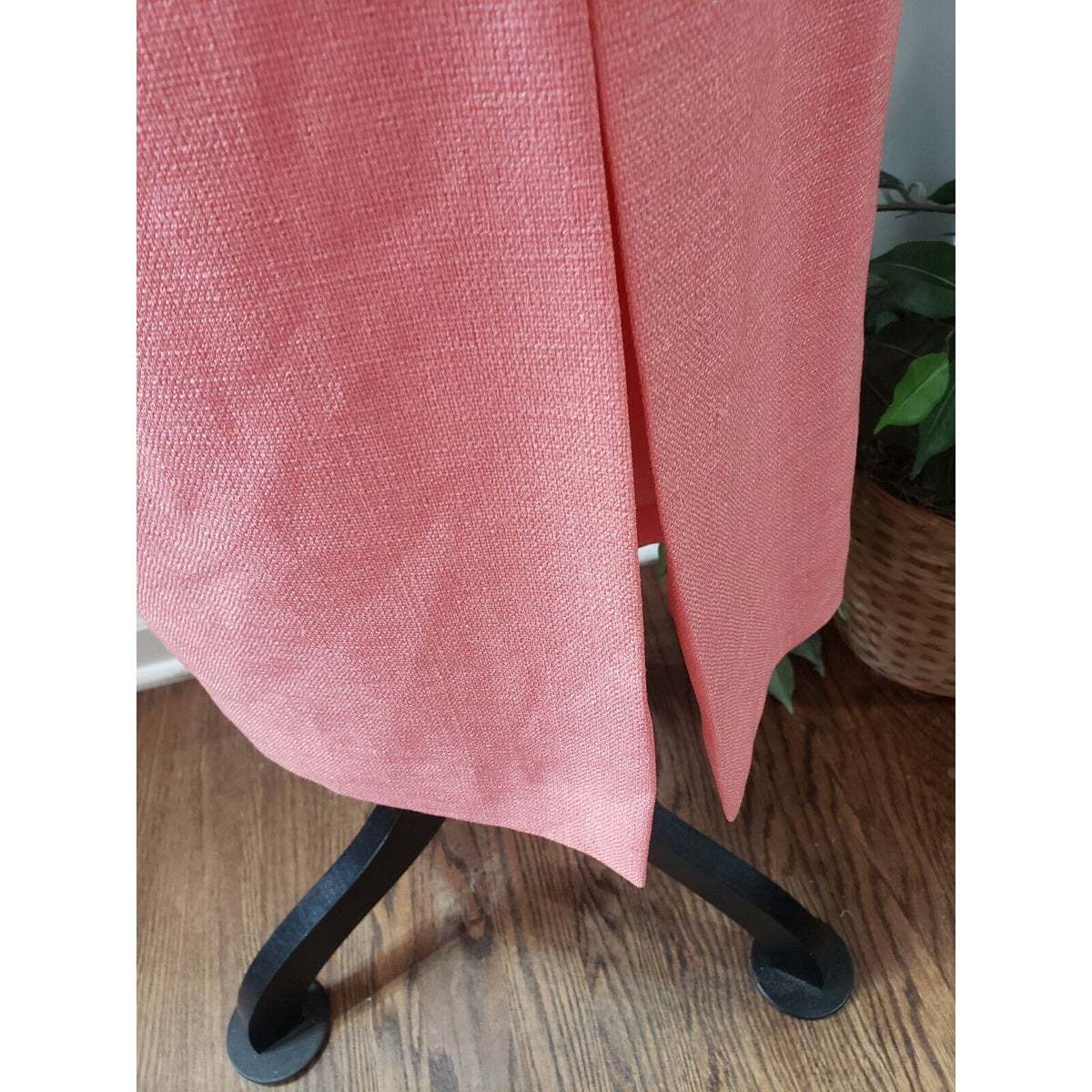 Worthington Womens Pink White Wrap V Neck Back Zipper Knee Length Dress Size 10