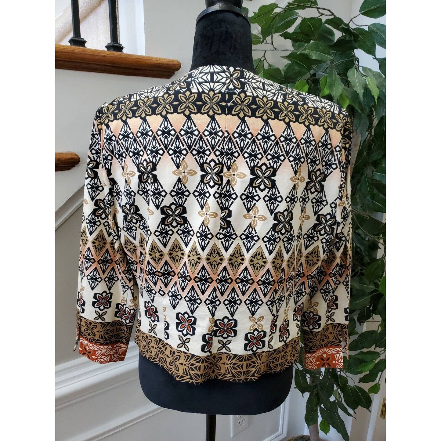 Positive Atitude Women Multicolor Cotton Long Sleeve Open Front Casual Blazer 14