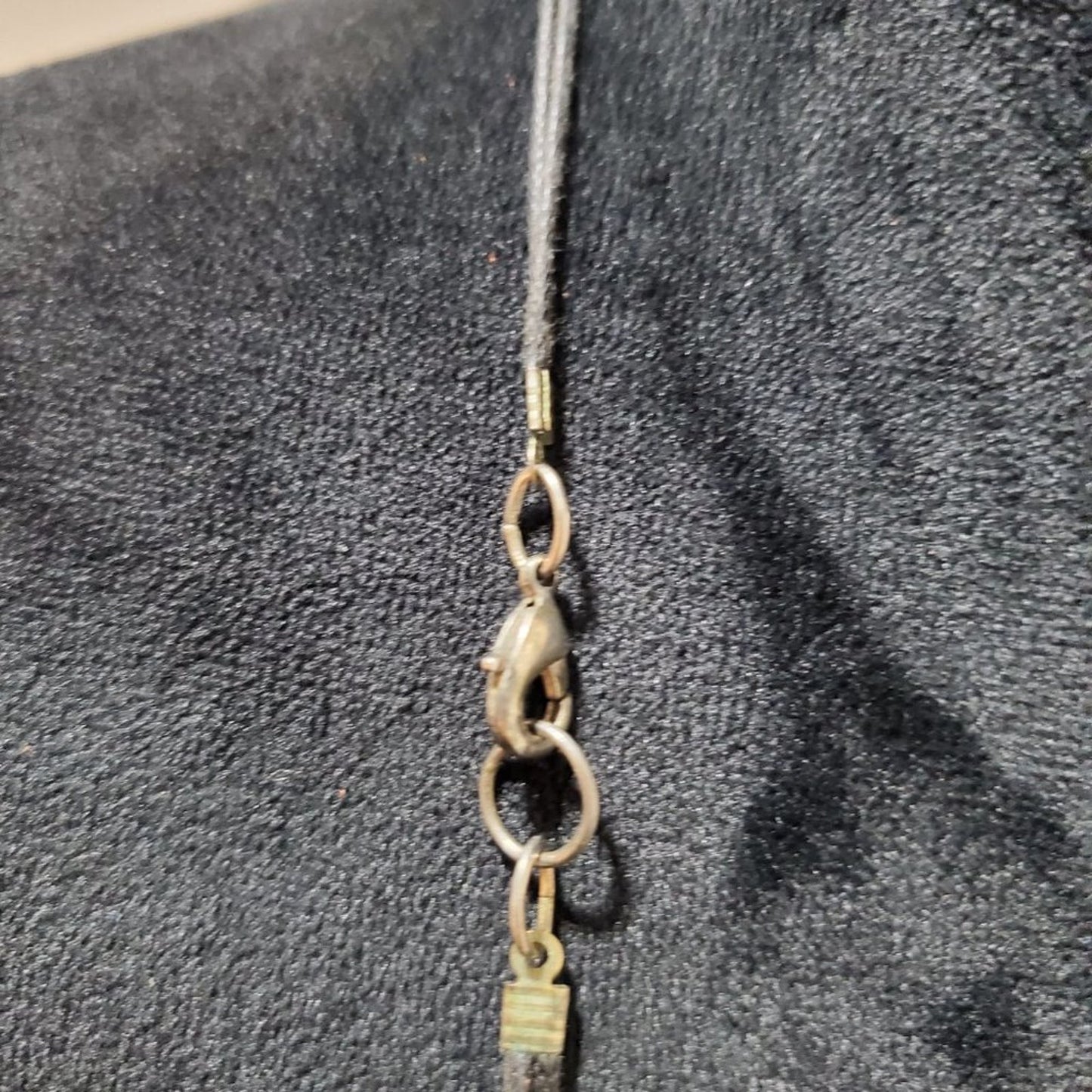 Womens Multicolor Beaded Hand Forged Chain Fashion Jewelry Necklace