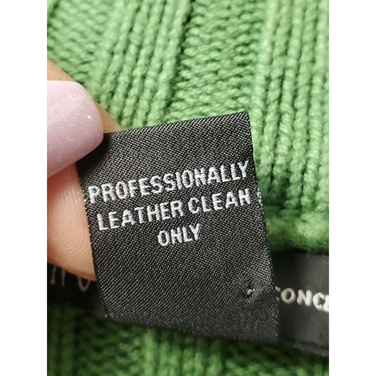 INC International Concepts Womens Green Cotton Casual Front Jacket Size Medium
