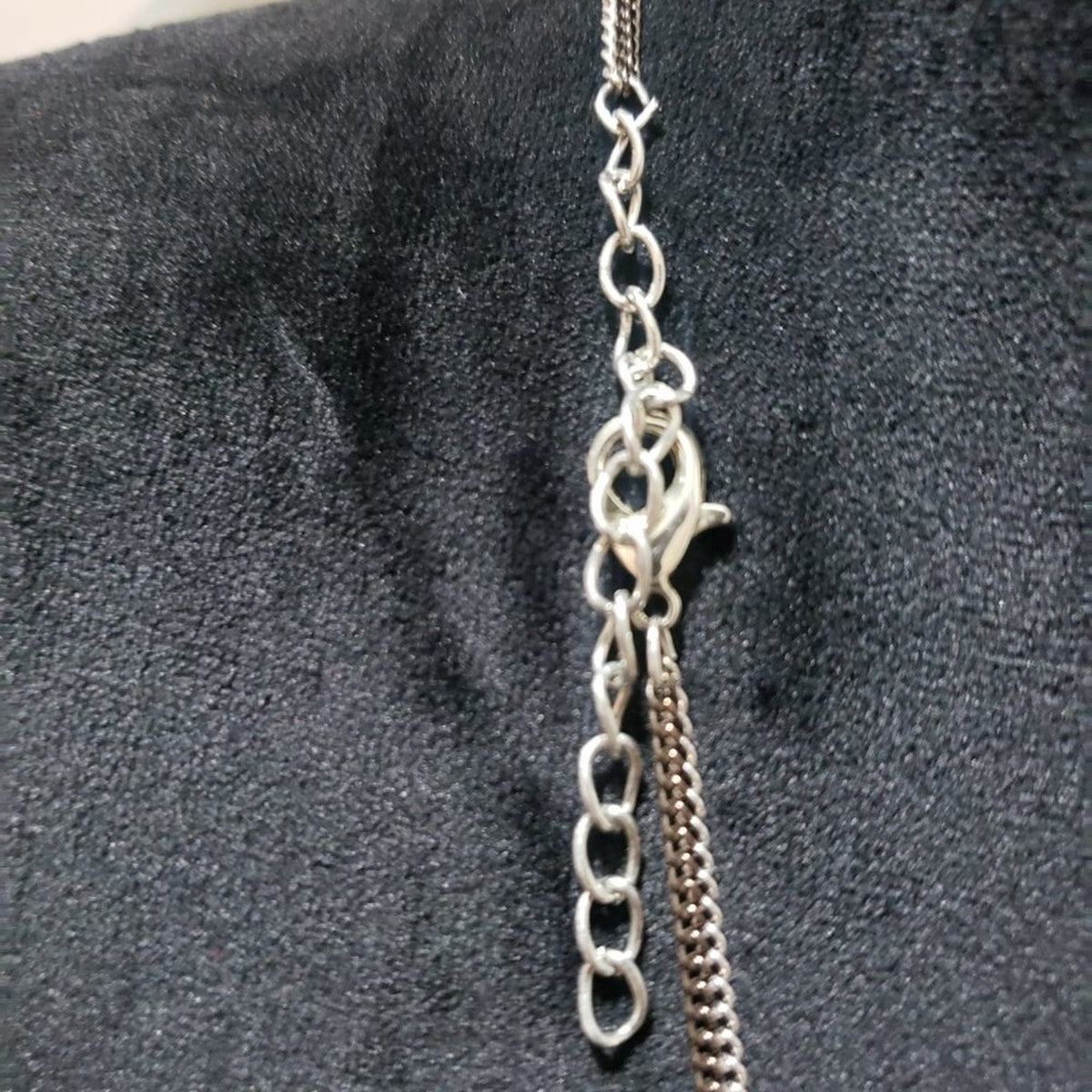 Bohemian Tribal Tassel Beaded Chain Pendant Necklace Punk with Lobster Clasp
