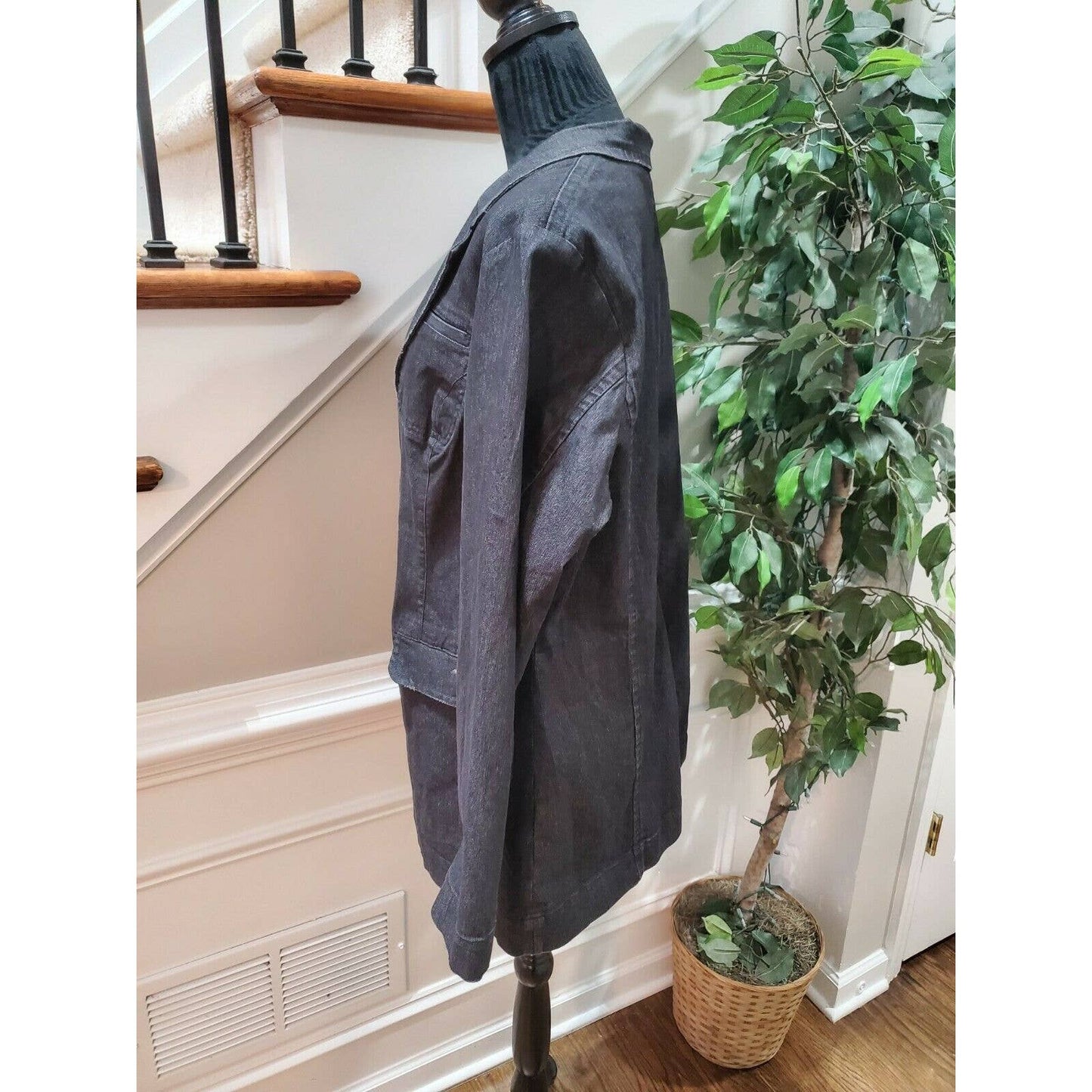 Avenue Jeans Women's Cotton Long Sleeve Single Breasted Jacket Blazer Size 18/20