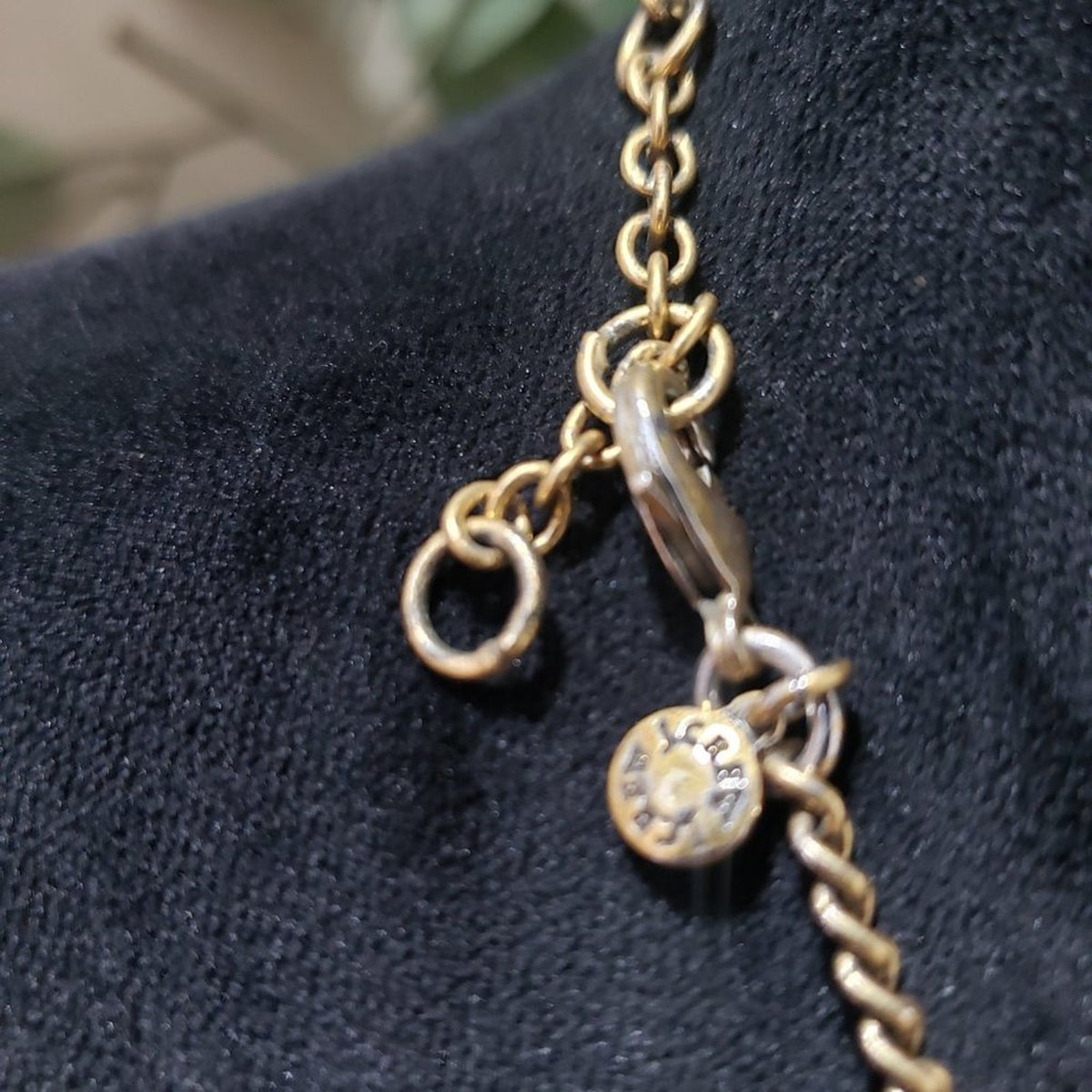 J. Crew Gold Tone Smoky Topaz & Iridescent Lime Crystal Statement Necklace