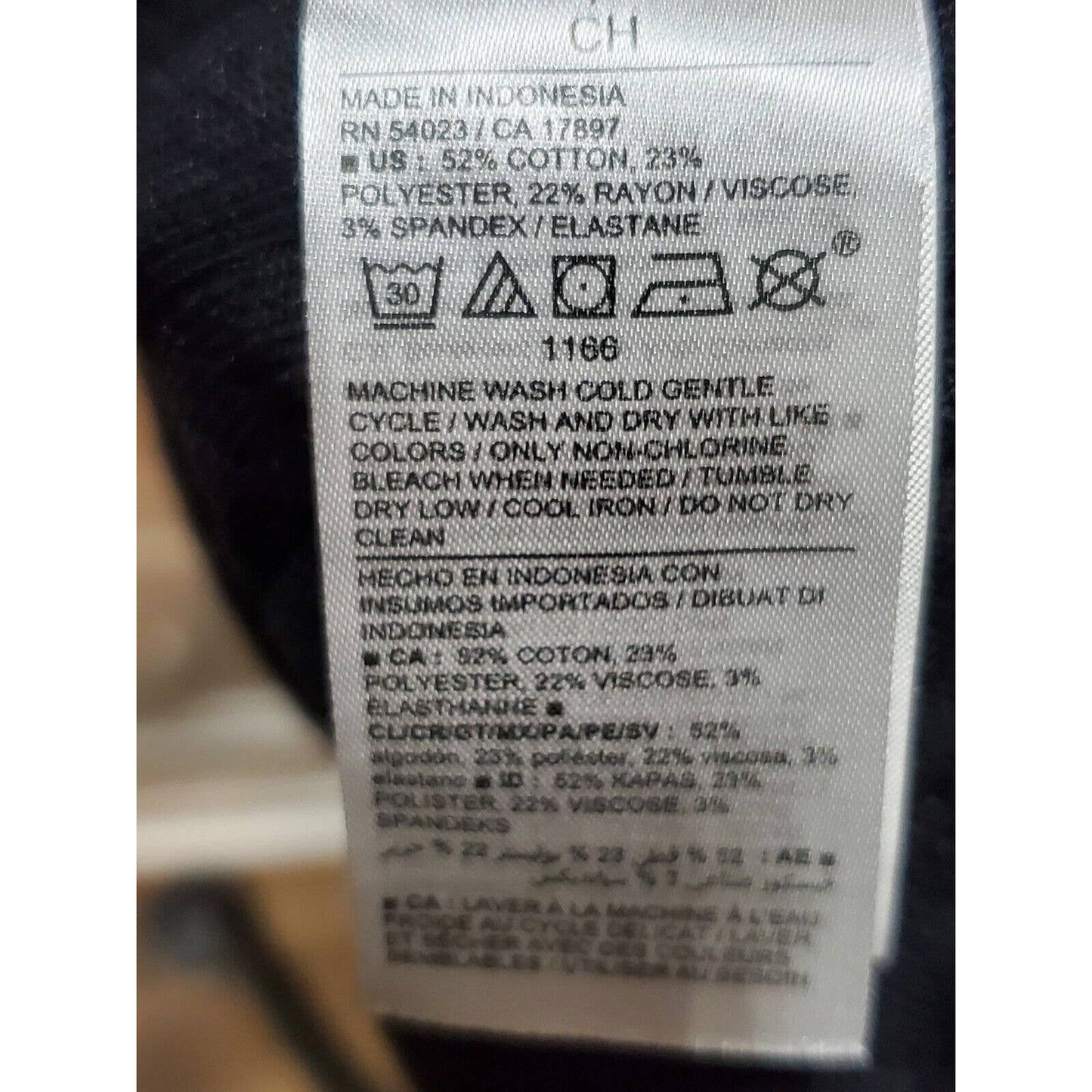 Old Navy Women's Black Cotton Collared Long Sleeve Knee Length Dress Size Small