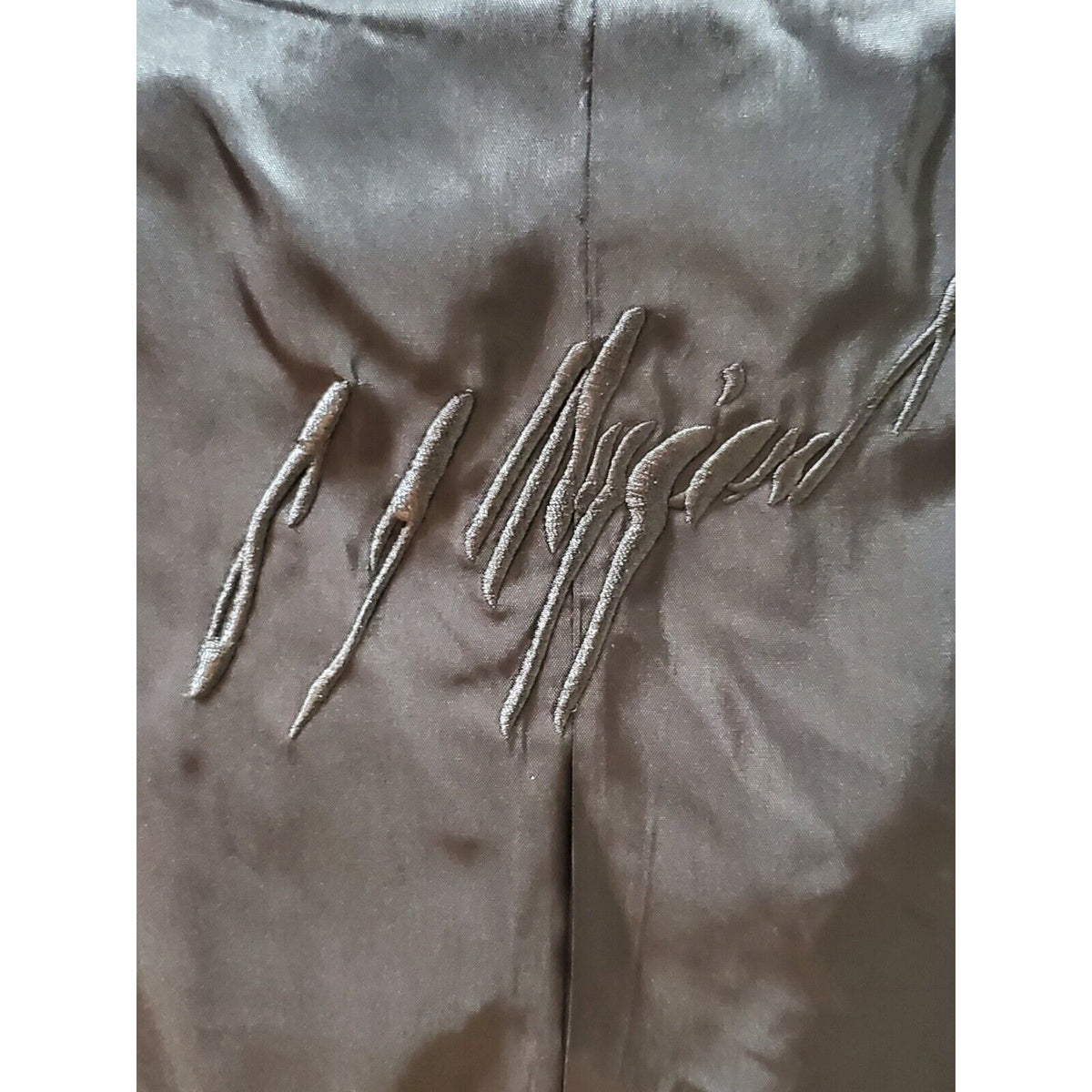 Peter Nygard Women's Black Embroidered Long Sleeve Button Front Jacket Size 12