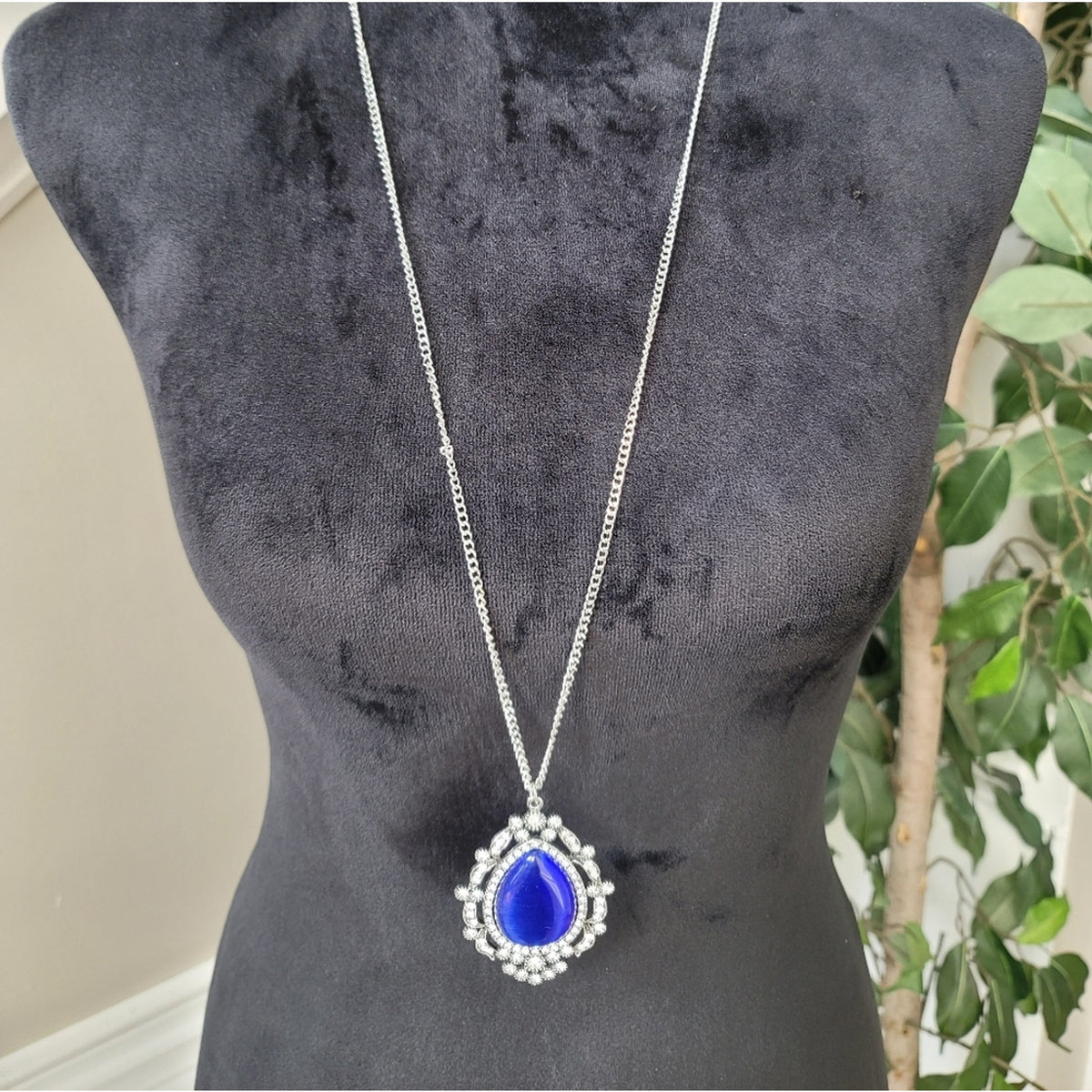 Blue Lapis Fashion Necklace