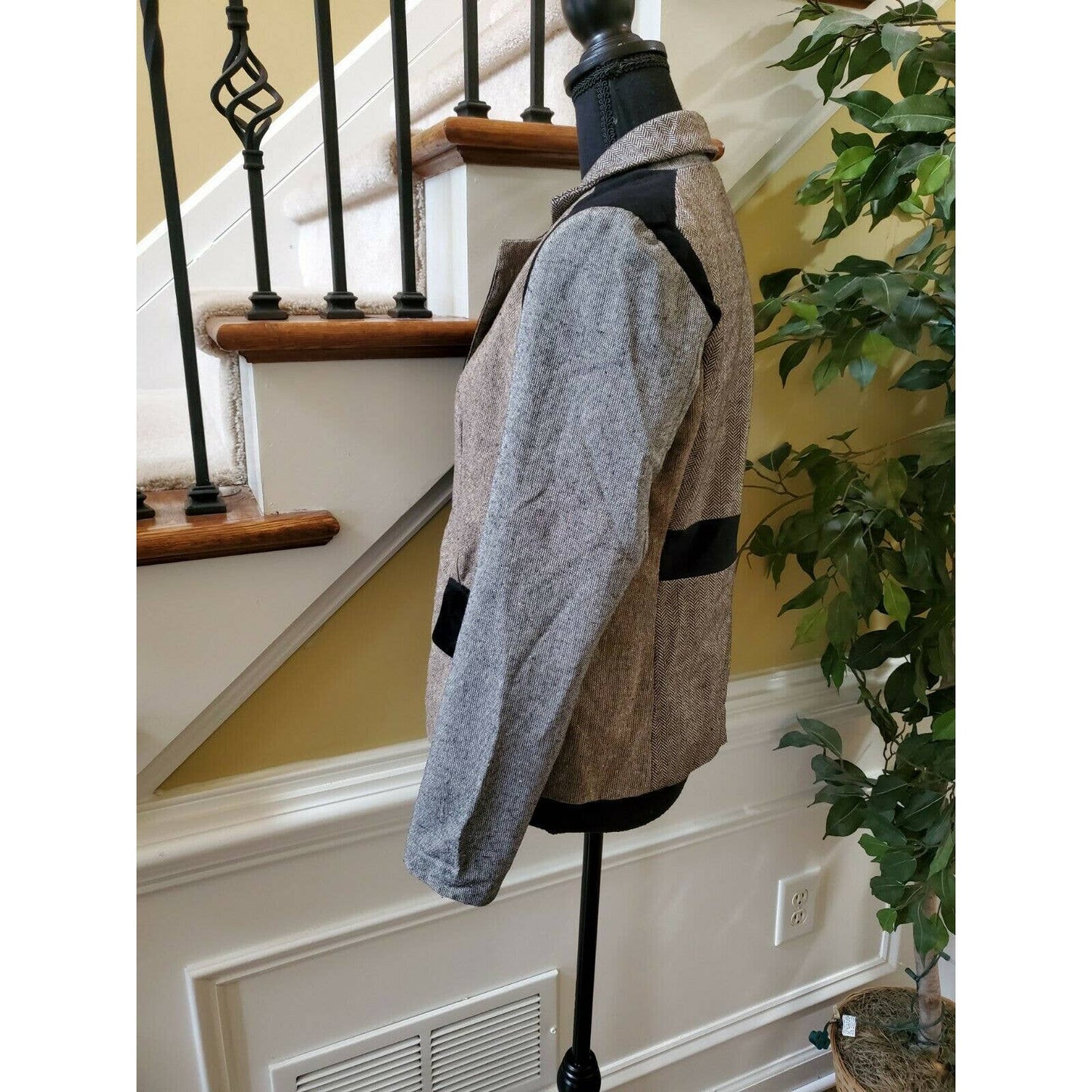 Athena Marie Blazer Wool Blend Blazer Womens Small