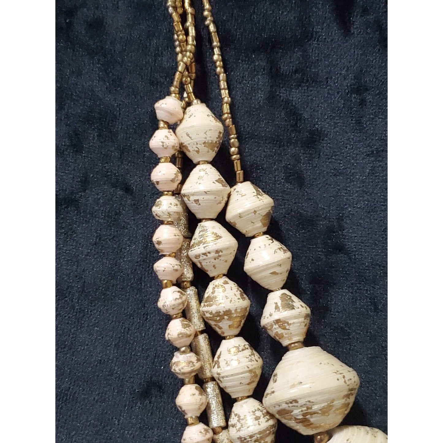 Teng Yue Women's Multistrand Shell Bead Statement Stylish Necklace