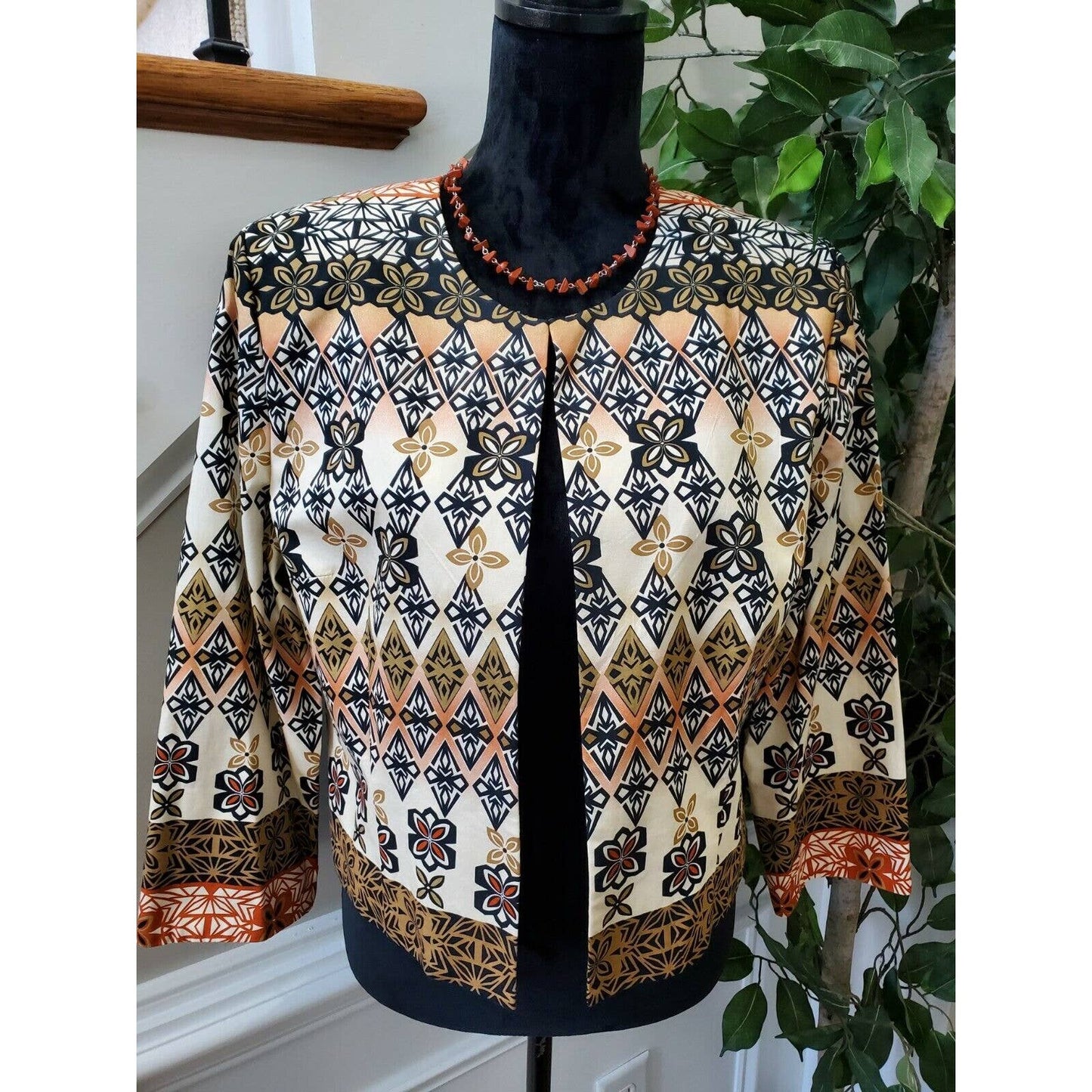 Positive Atitude Women Multicolor Cotton Long Sleeve Open Front Casual Blazer 14