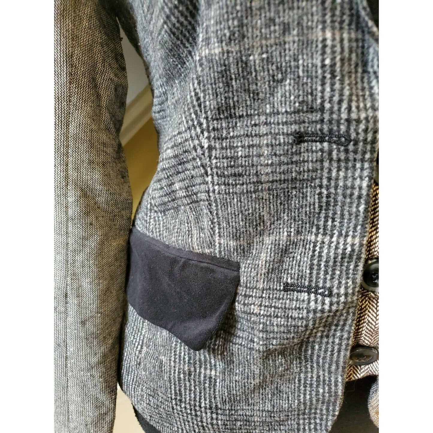 Athena Marie Blazer Wool Blend Blazer Womens Small