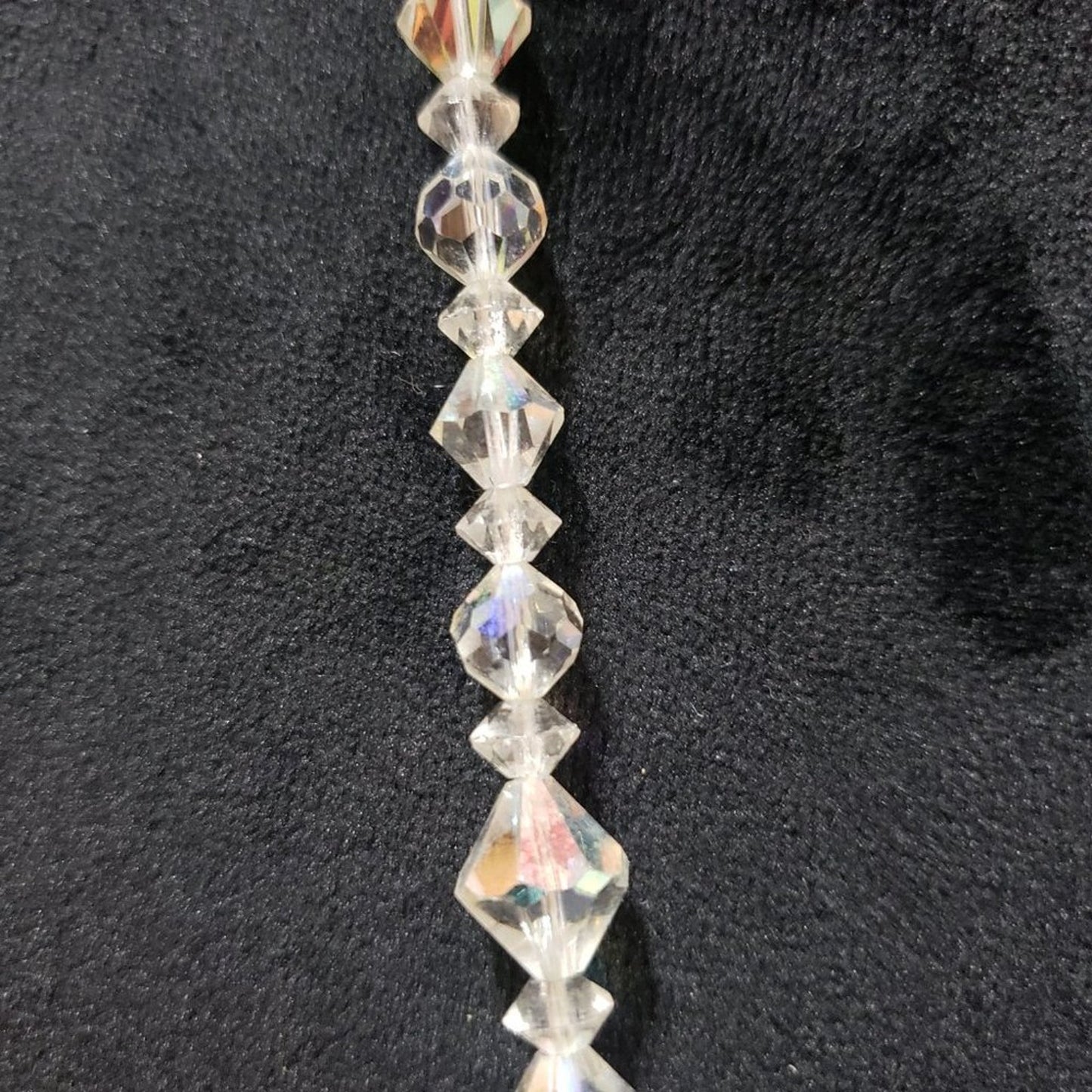 Women's Classic Round Beaded Crystal Choker Stylish Necklace
