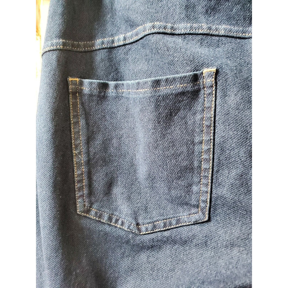 Nordstrom Womens Blue Denim Cotton Comfort Waist Leggings Jeans Pant Size Medium