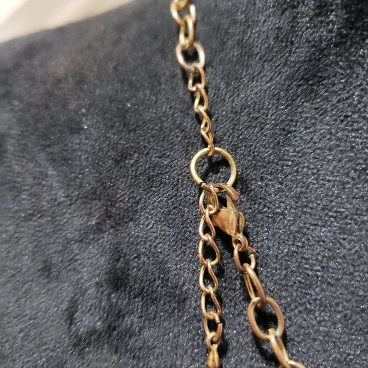 Crystals Rhinestone Antique Gold Color Metal Statement Choker Necklace