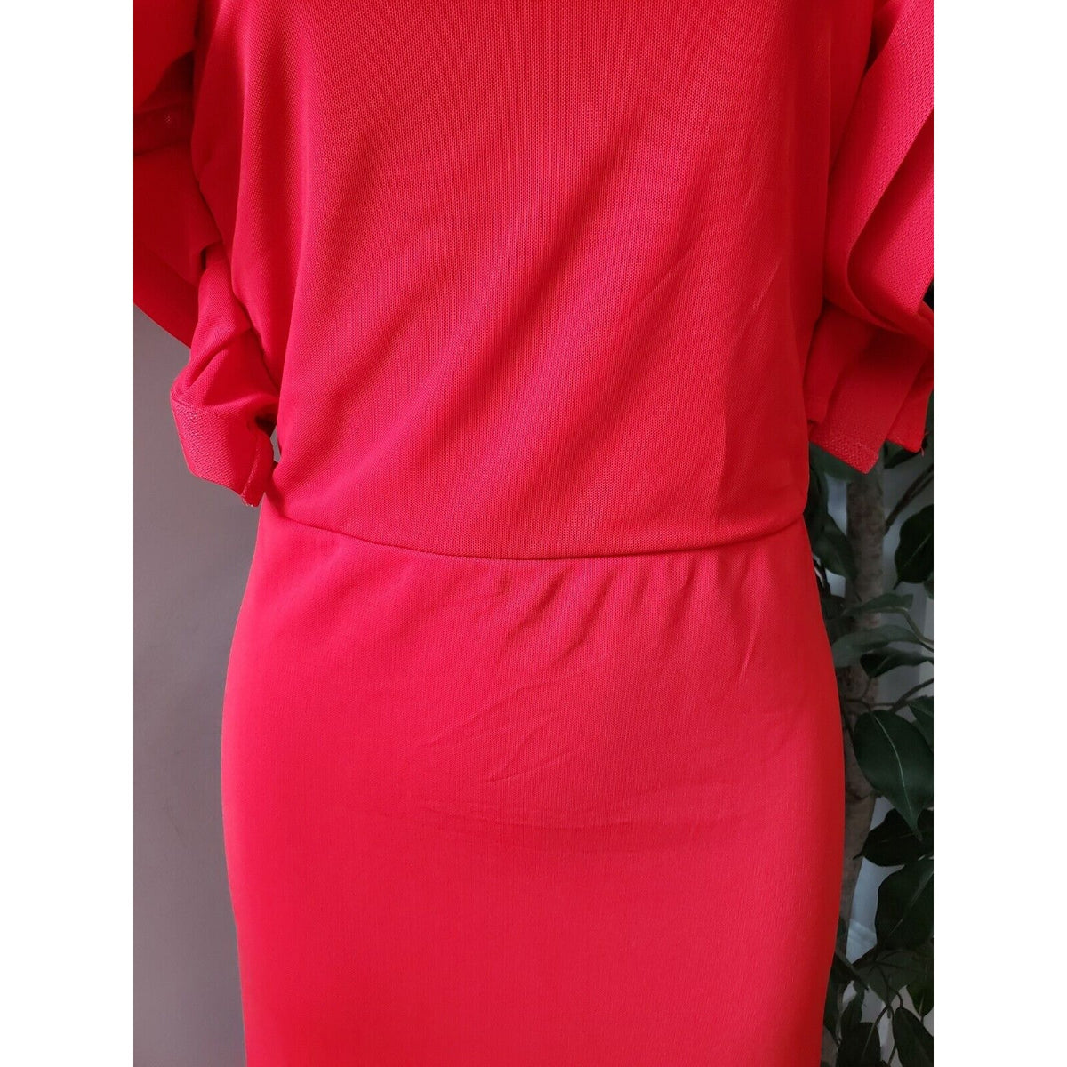 Fashion Nova Always A Good Time Ruffle Polyester Sleeveless Maxi Long Dress 1X