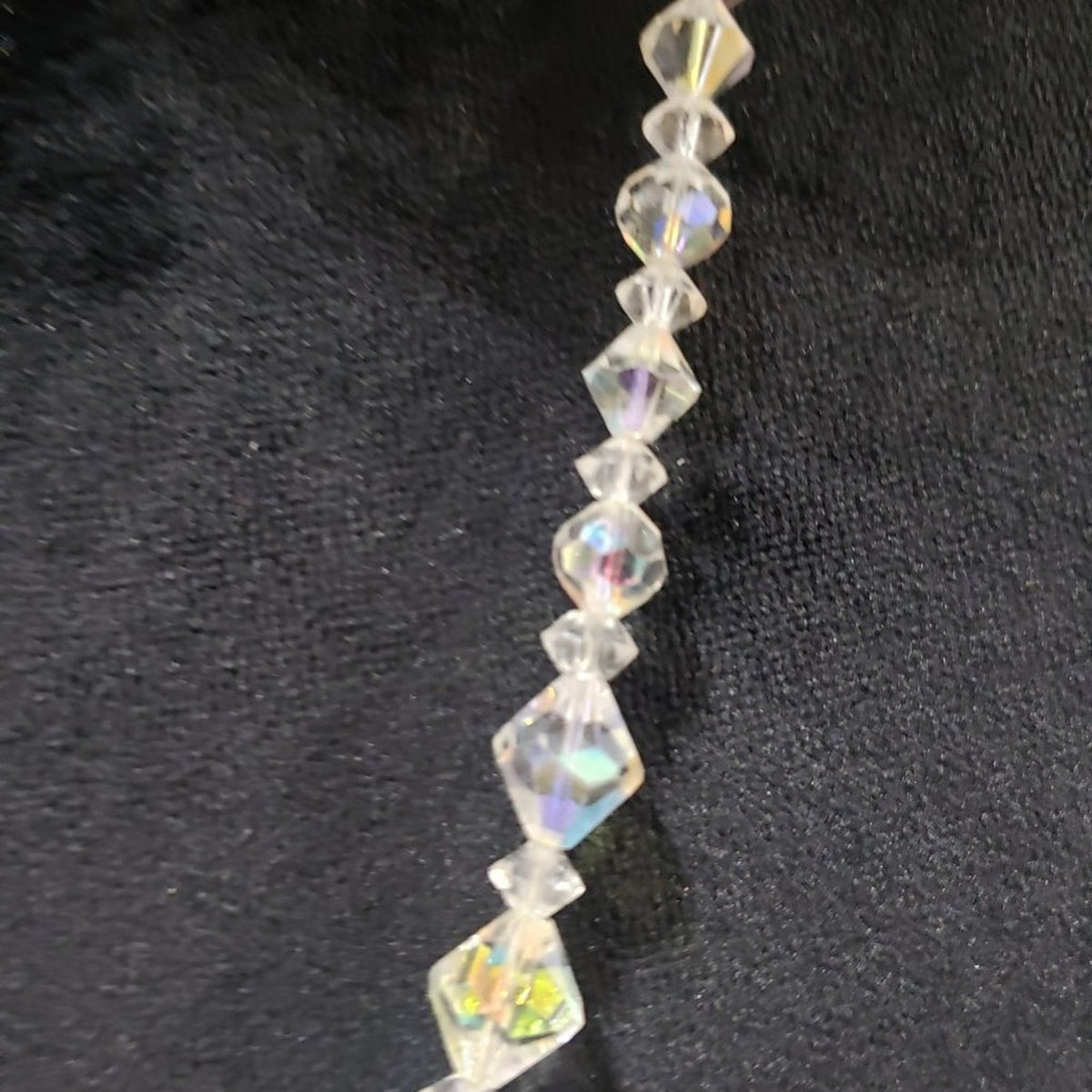 Women's Classic Round Beaded Crystal Choker Stylish Necklace