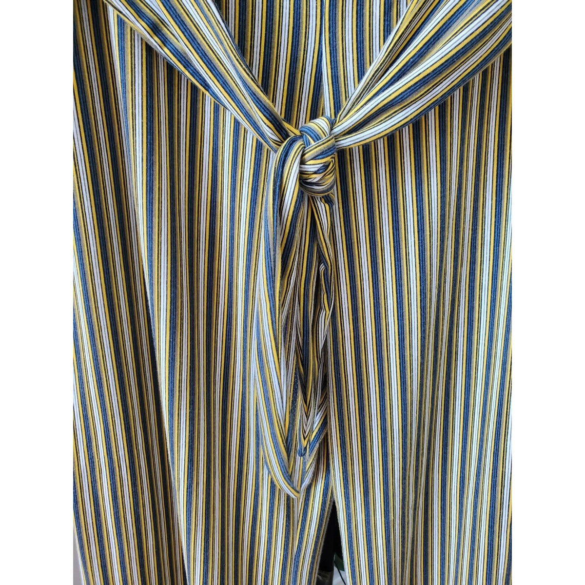 Est.1946 Women Multicolor Striped Polyester Drawstring Trouser Pants Size 18/20W