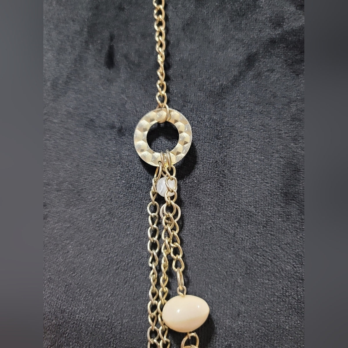 Triple Layer Multicolor Long Fashion Necklace