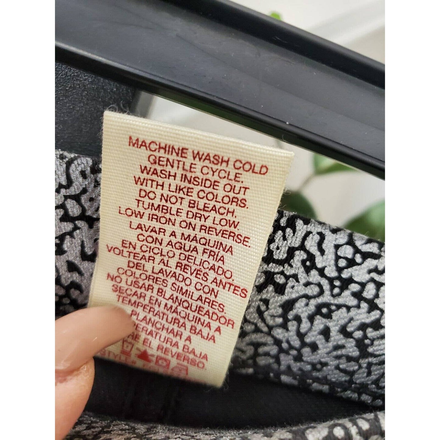 Faded Glory Women Gray Polyester Pull On Mid Rise Skinny Fit Casual Pant Size M