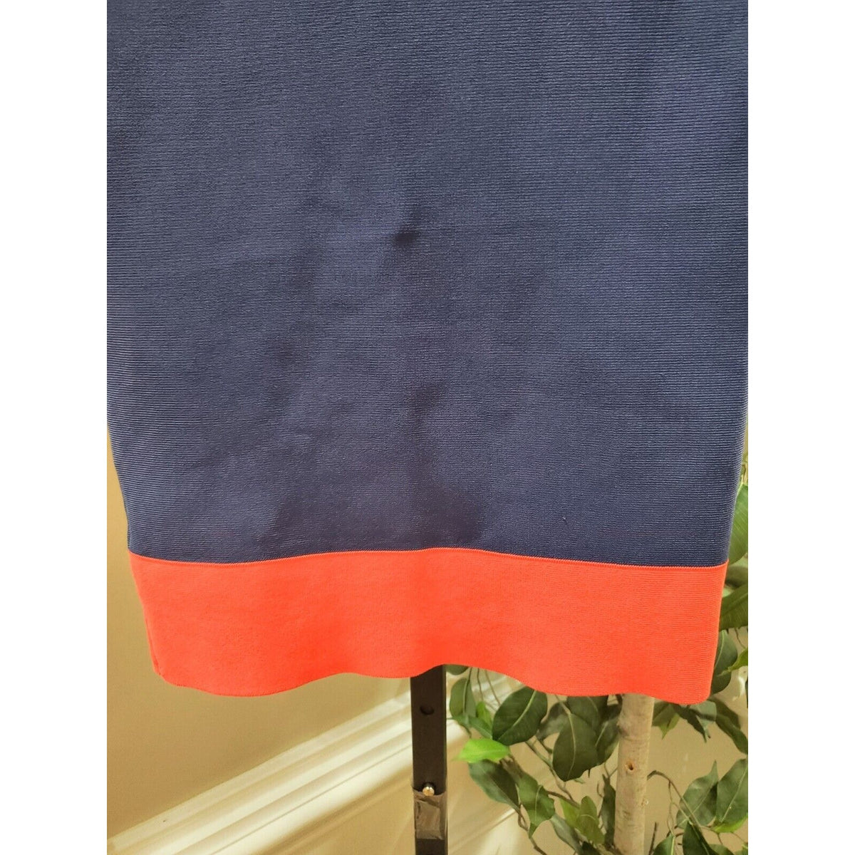 BCBGMAXAZRIA Women's Multicolor Striped Rayon Casual Short Pencil Skirt Size XS