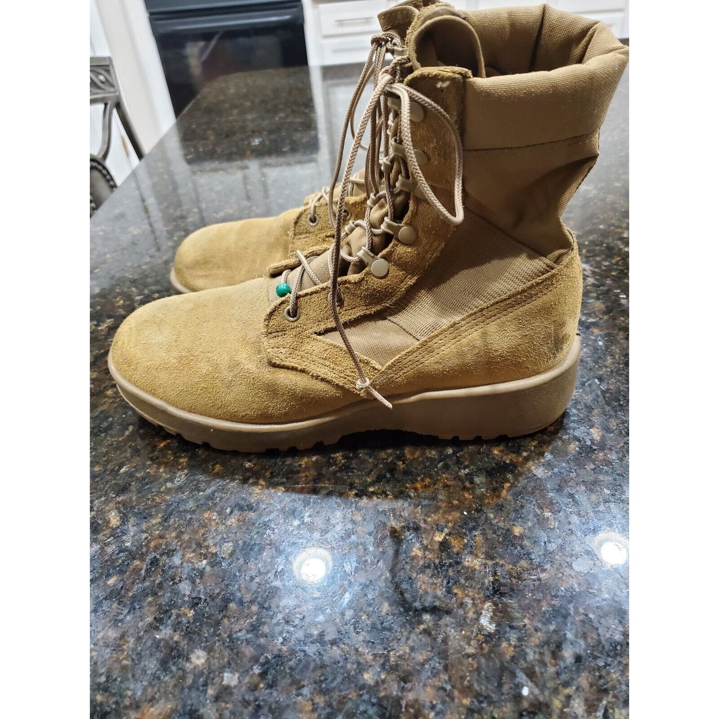 Vibram Brown High Top Safety Toe Ultra-light Combat Boots Military Boots Size 9