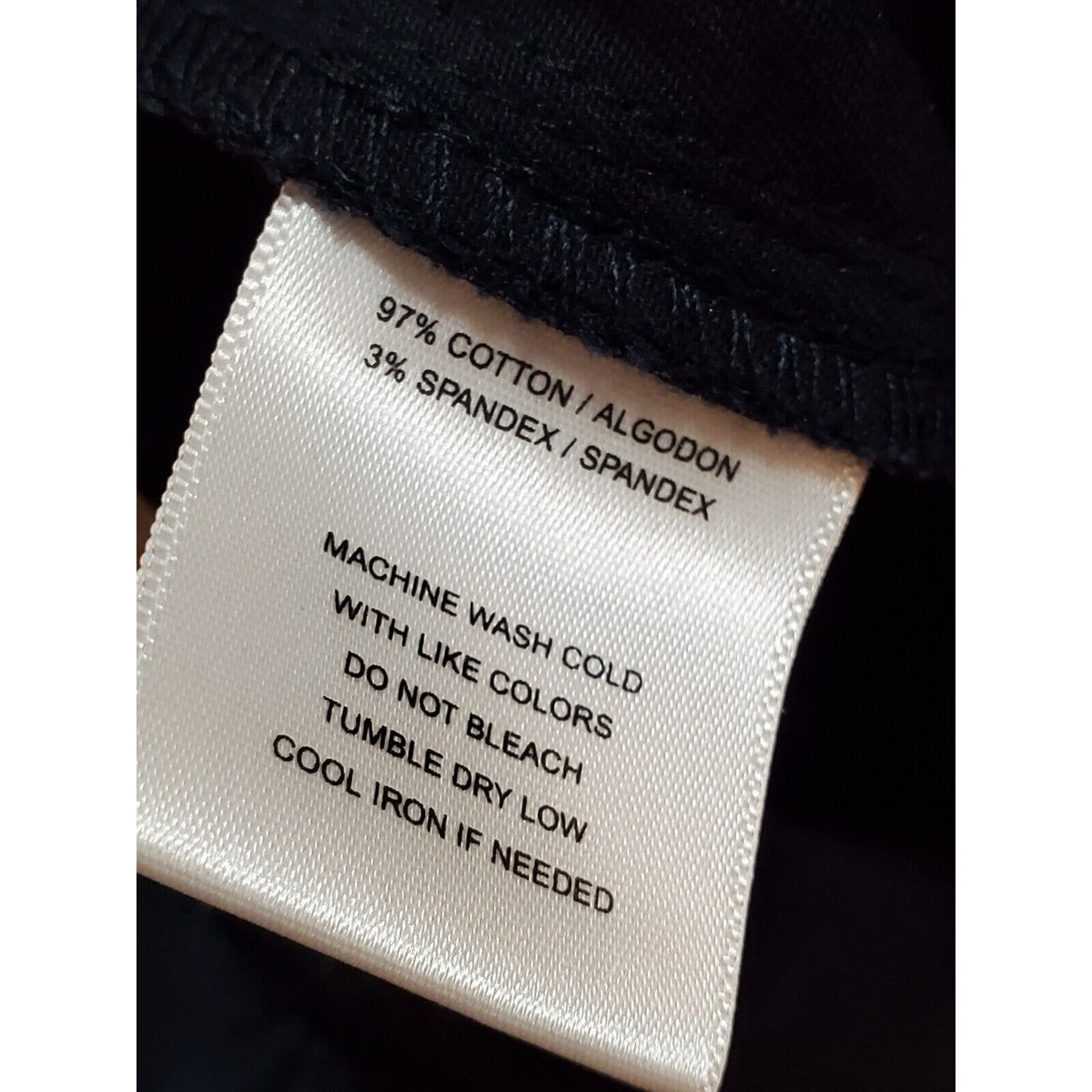 Sag Harbor Womens Blue Solid Cotton Casual Crop Length Stretch Capri Pants 14P