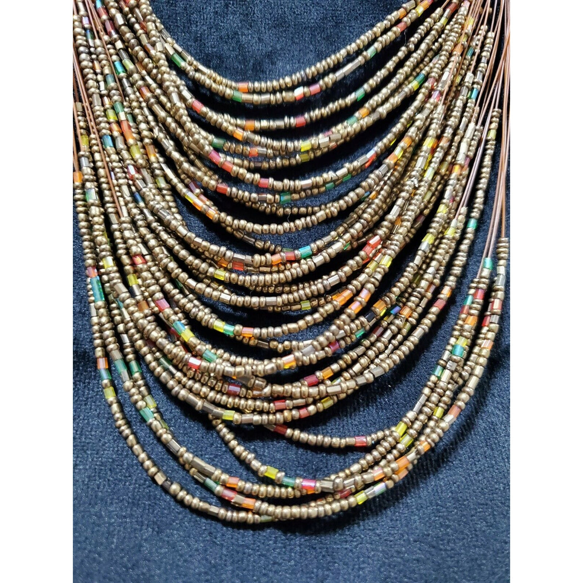 Multi-Layer Colorful Beads Bohemian Style Necklace