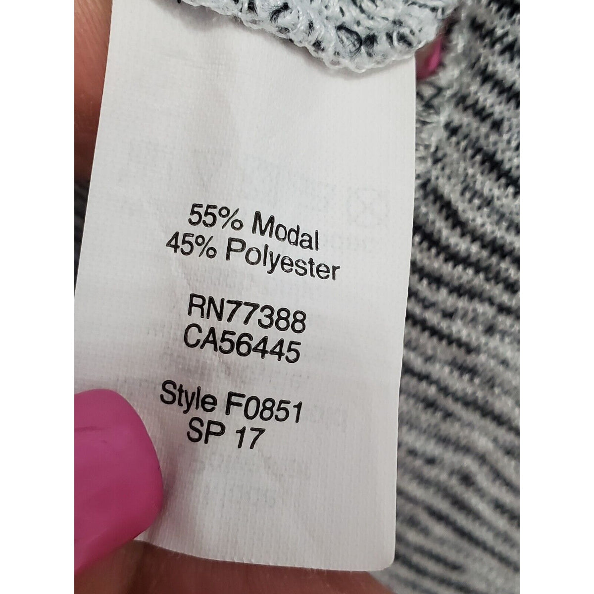 J. Crew Women's Gray 100% Modal Scoop Neck Sleeveless Knee Length Dress Size S