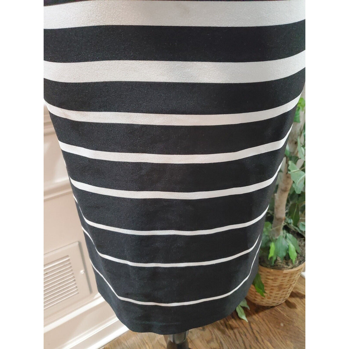 Voir Voir Women Multi Polyester Sleeveless Round Neck Knee Length Dress Size 14W