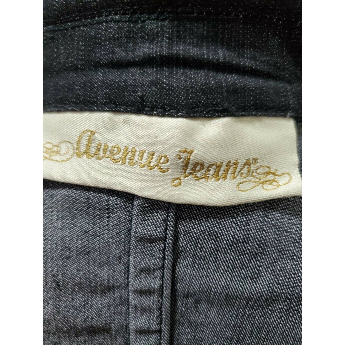 Avenue Jeans Women's Cotton Long Sleeve Single Breasted Jacket Blazer Size 18/20