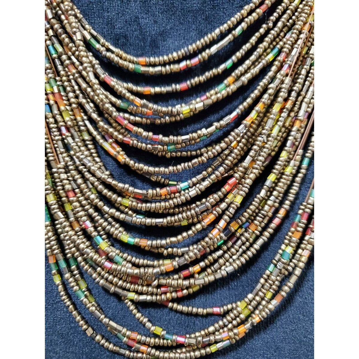 Multi-Layer Colorful Beads Bohemian Style Necklace