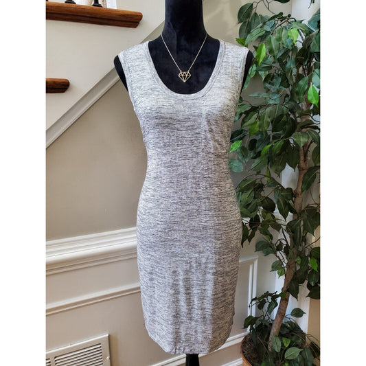 J. Crew Women's Gray 100% Modal Scoop Neck Sleeveless Knee Length Dress Size S