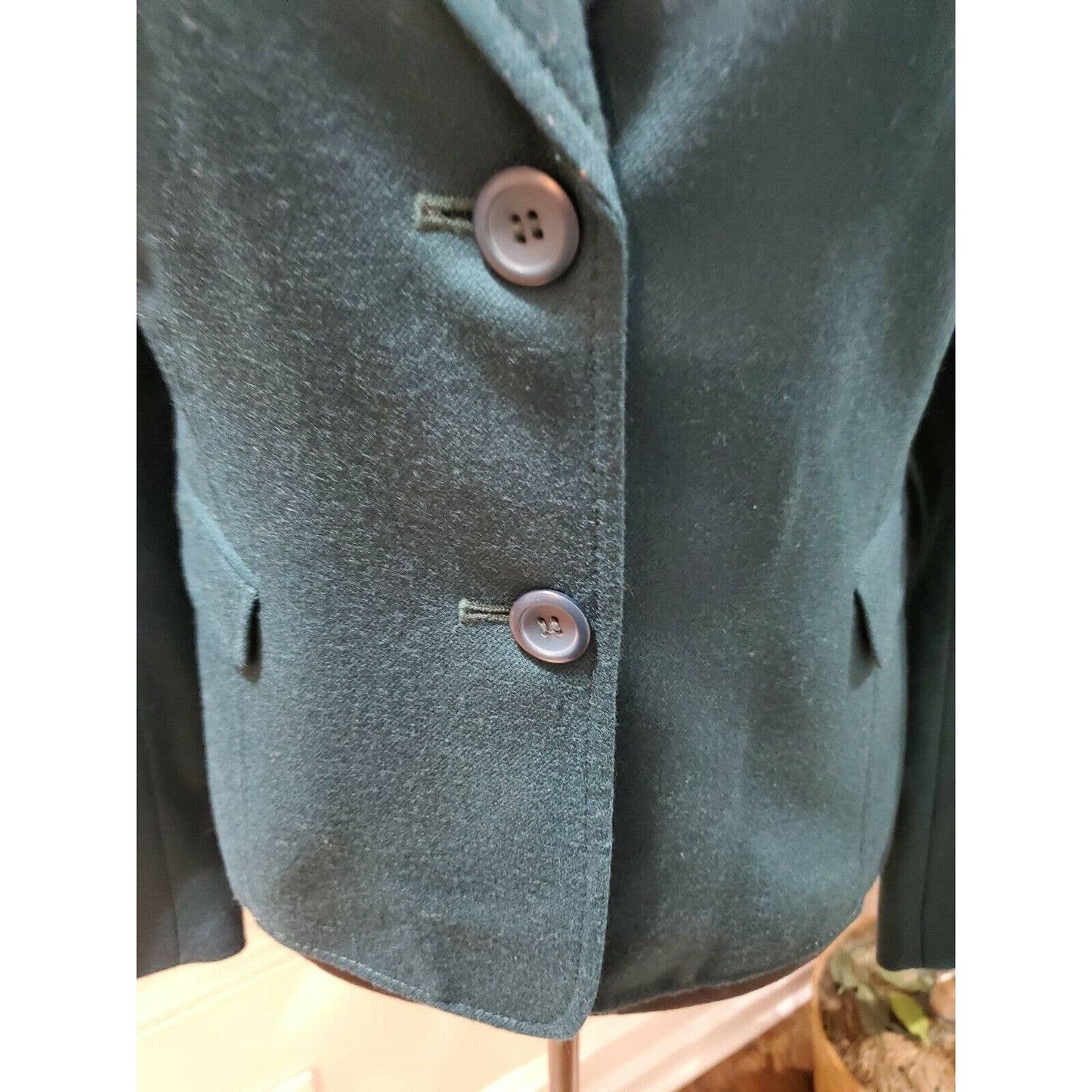 Pendleton Women's Wool Two Buttons Single Breasted Long Sleeve Blazer Size 10