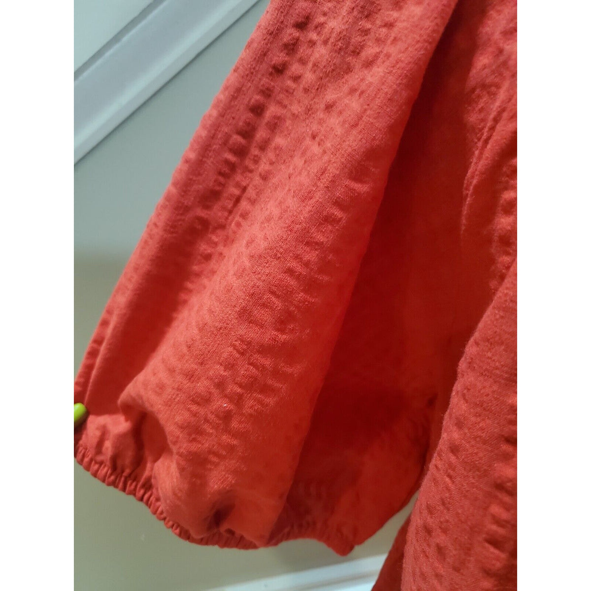 Old Navy Women's Red Cotton Round Neck 3/4 Sleeve Casual Top Blouse Size XXL
